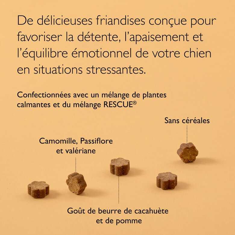 Rescue Pets - Friandises Relaxantes pour chiens - 160g Image numéro 5 Rescue Pets - Friandises Relaxantes pour chiens - 160g Image numéro 5
