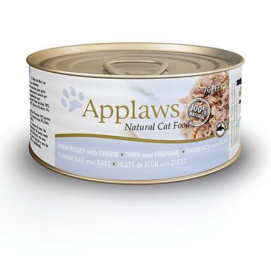 Applaws - Pâtée en Boîte au Thon et Fromage pour Chat - 70g