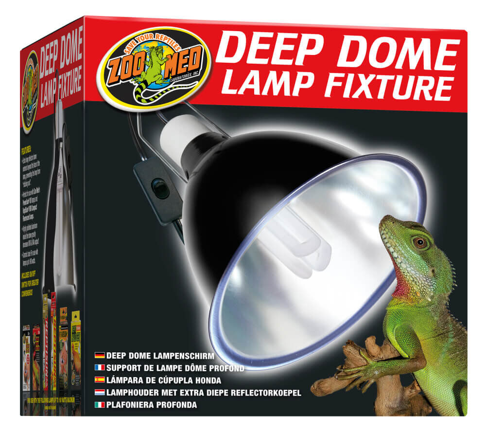 Zoomed - Support de Lampe D&ocirc;me Profond Deep Dome LF-17E pour Terrarium - 160W Image num&eacute;ro 1