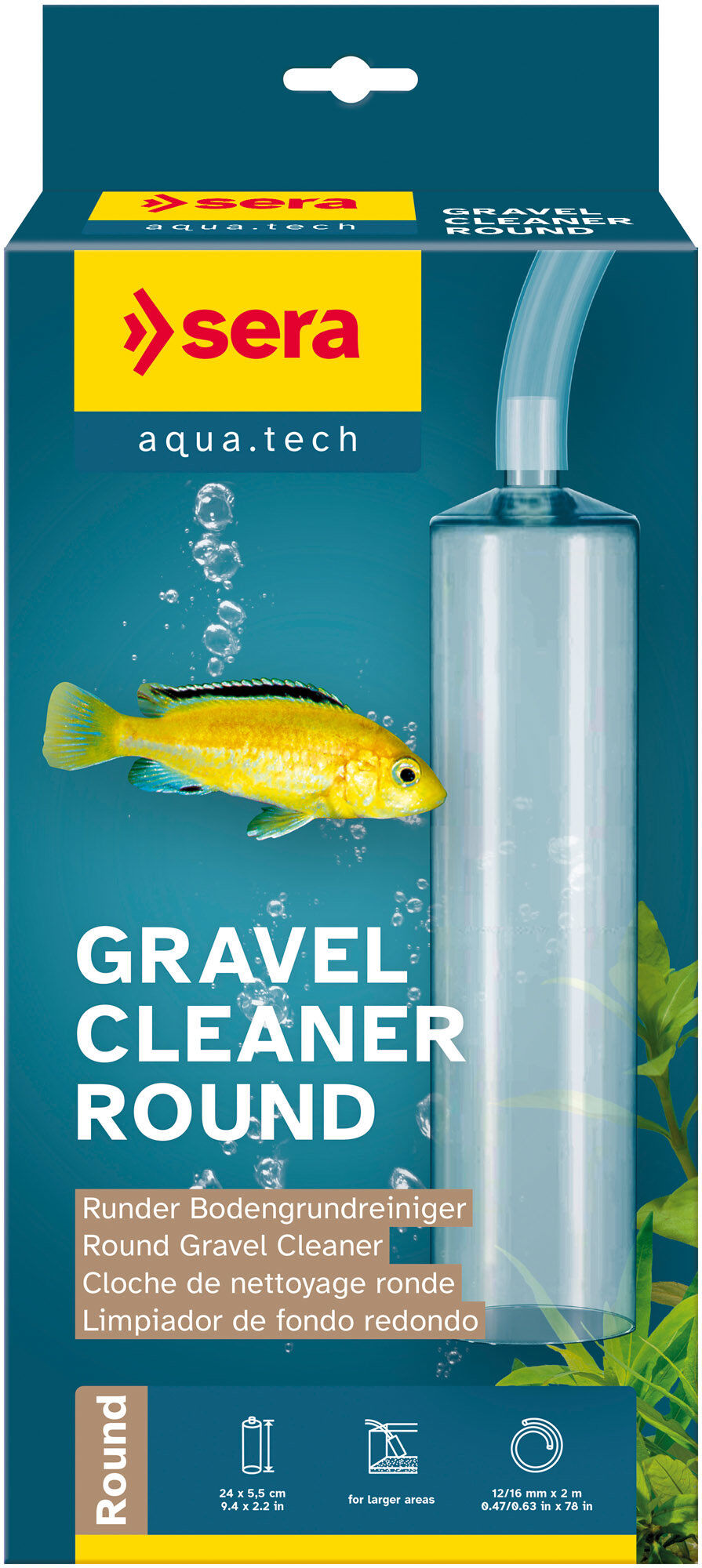 Sera - Cloche de Nettoyage Gravel Cleaner Round Image num&eacute;ro 1