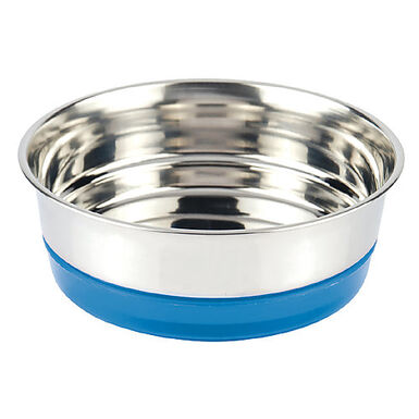 Croci - Bol en Acier Fluo Bleu pour Chats