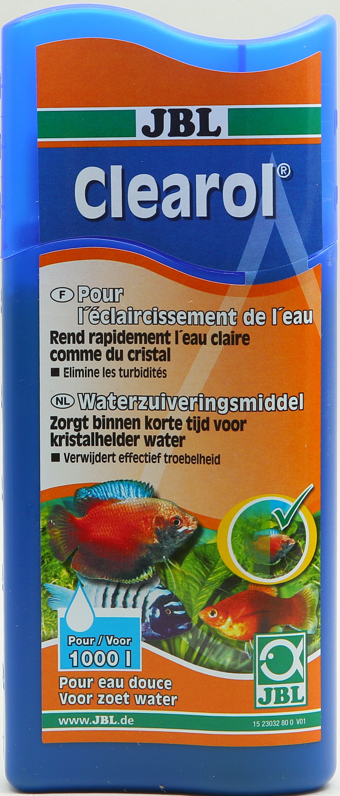 JBL - Conditionneur d'Eau Clearol pour Eau Douce - 250ml Image num&eacute;ro 1