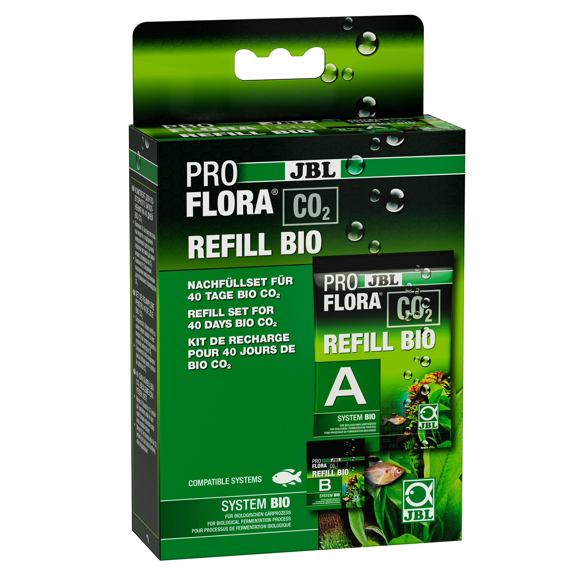 JBL - Kit de Recharge Fertilisation Proflora CO2 Refill Bio pour Aquarium Image num&eacute;ro 1