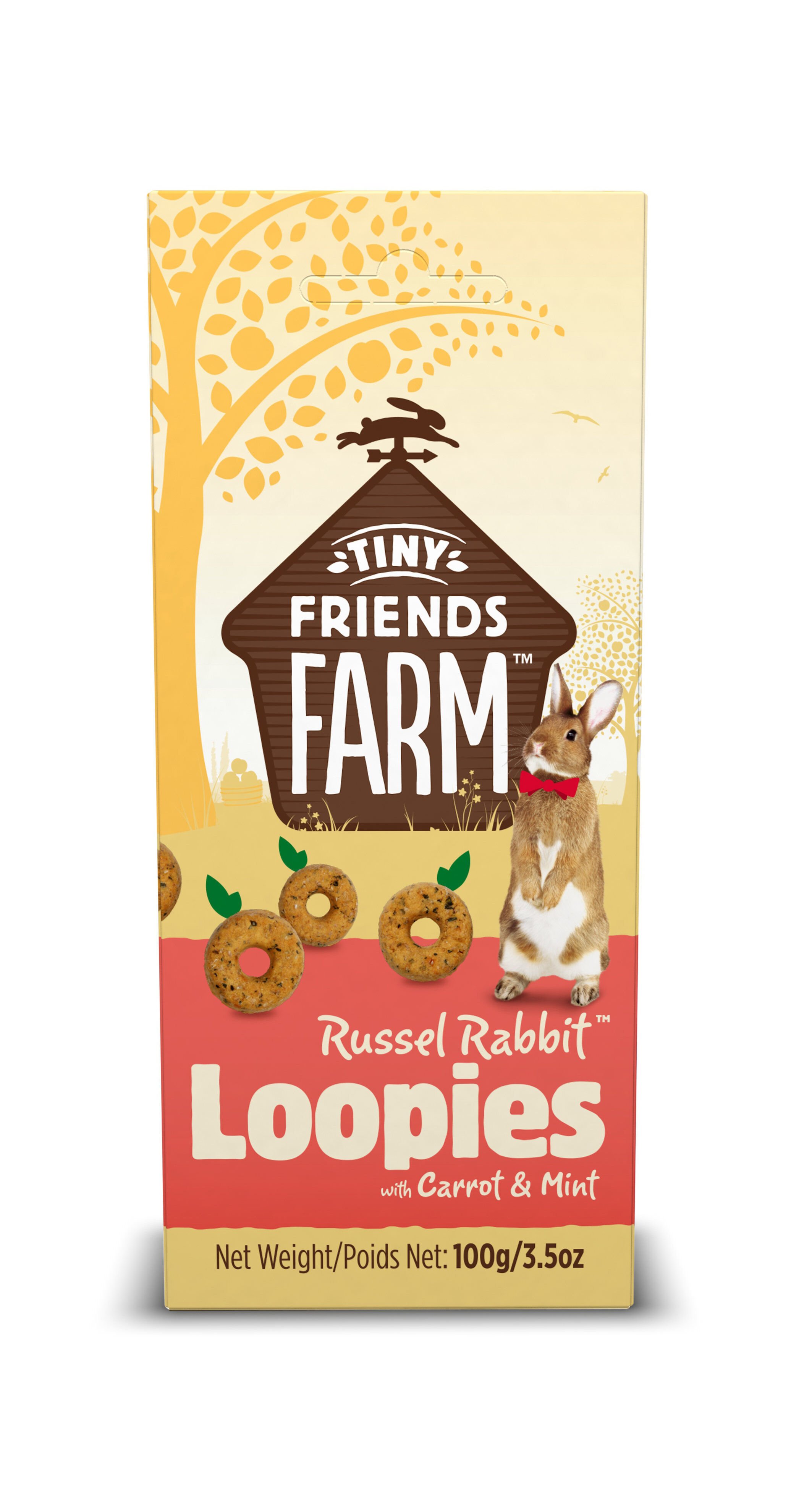 Tiny Friends Farm - Friandises Loopies pour Lapins - 100g Image num&eacute;ro 1