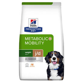 Hill's - Croquettes Prescription Diet J/D Metabolic + Mobility pour Chiens - 12Kg