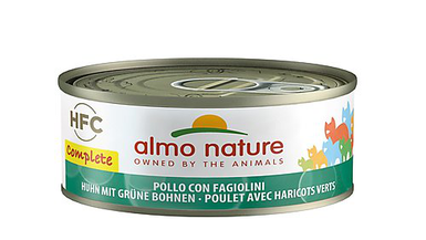 Almo Nature - Pâtée en Boîte HFC au Poulet et Haricots Verts pour Chat - 70g