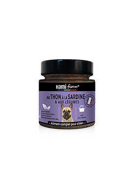 Hamiform - Pâtée Cuisinée pour chien au thon et à la sardine et aux légumes - 250g