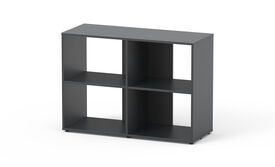 Aquatlantis - Meuble Prestige 100 Standard -  Gris Anthracite