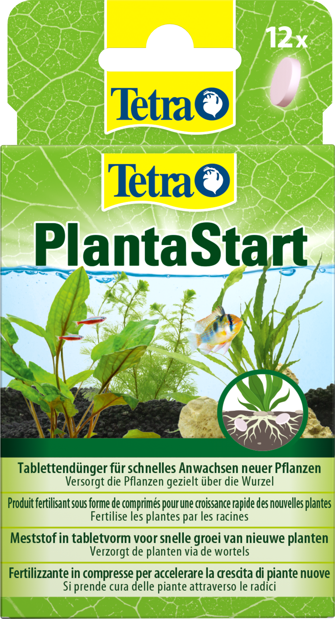 Tetra - Engrais PlantaStart pour Plantes Aquatiques - x12 comprim&eacute;s Image num&eacute;ro 1