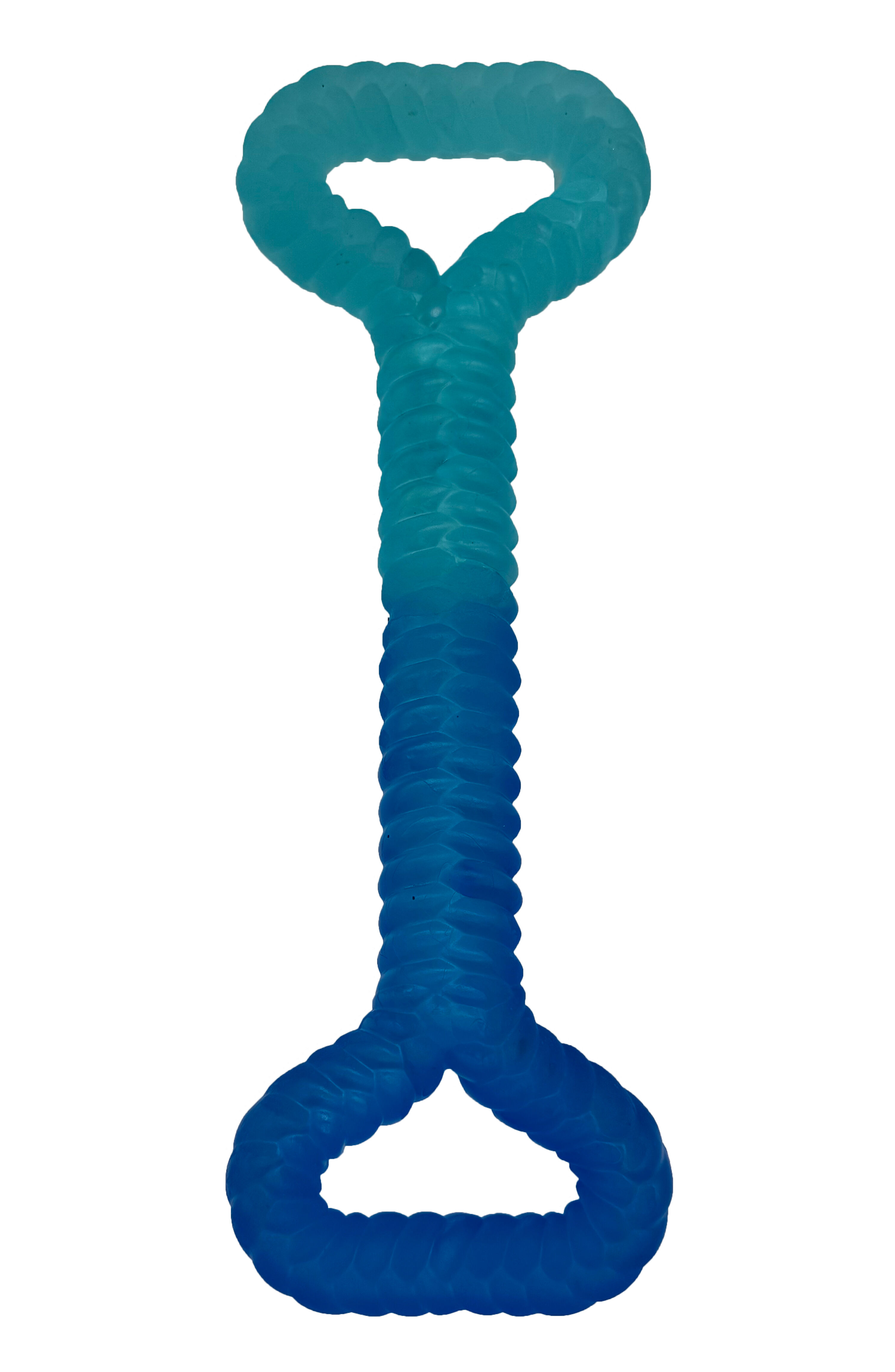 Tootoy! - Jouet &agrave; Tirer en Caoutchouc pour Chiens - Bleu Image num&eacute;ro 3