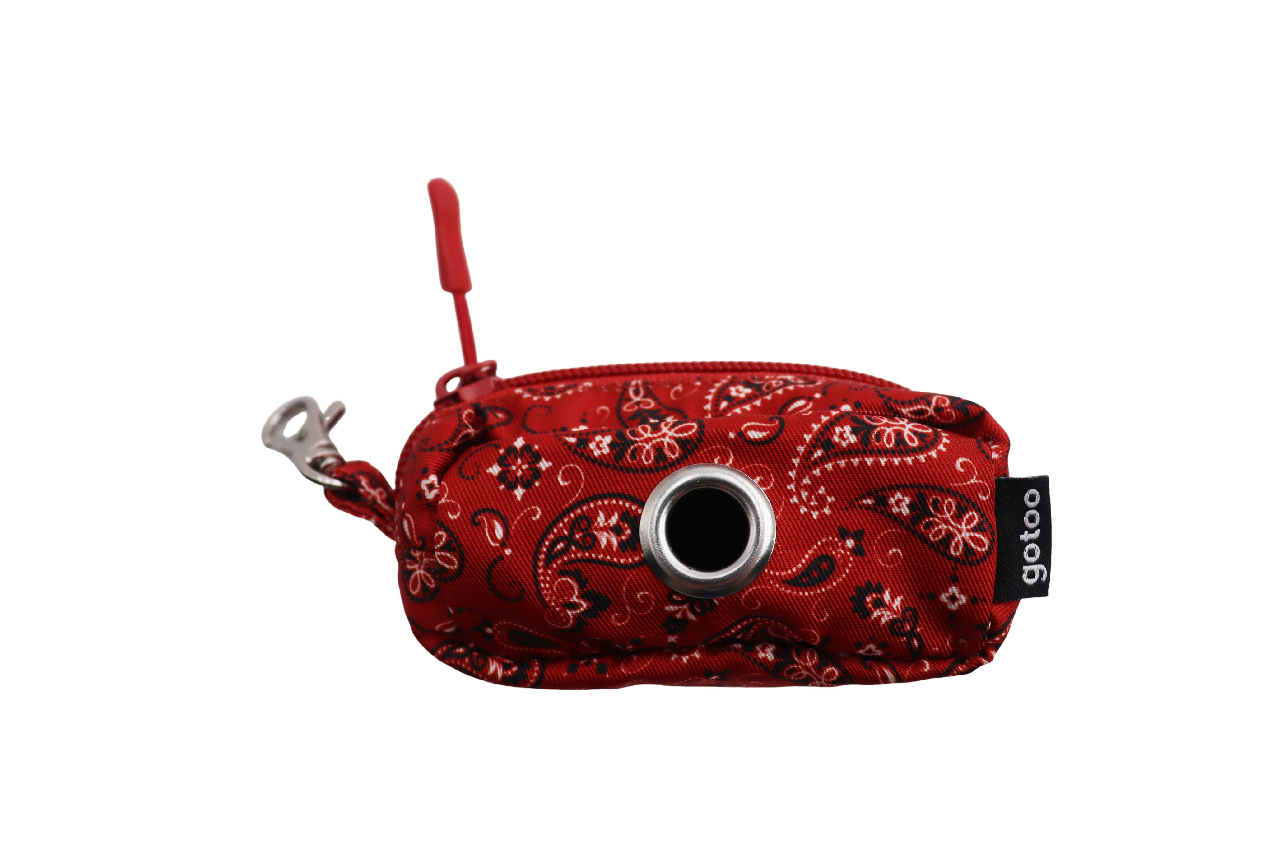 Gotoo - Sac en Paisley Rouge pour Chiens Image num&eacute;ro 1