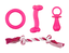 Tootoy! - Set Chiot Dentaire x4 Rose Indicateur image numéro 1