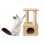 Leeby - Arbre à Chat Everyday Cube Sofia - Beige Indicateur image numéro 1