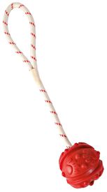 Trixie - Jouet - Aqua Toy Balle sur Corde, flottante - 35 cm