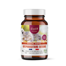 Gasco - Poudre Antiparasitaire Externe Pour Chat - 100g