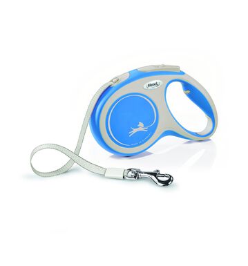 Flexi - Laisse New Confort avec Sangle pour Chien Bleu