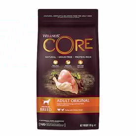 Wellness CORE - Croquettes Original Dinde et Poulet pour Chien