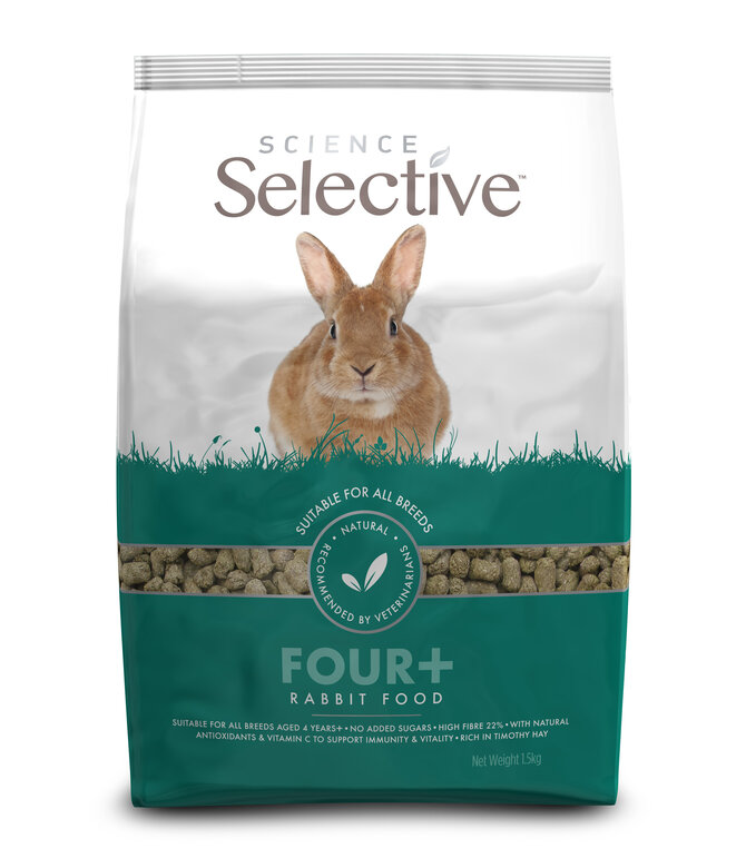 Supreme Science - Aliments Selective +4 pour Lapin - 1,5Kg Image numéro 1 Supreme Science - Aliments Selective +4 pour Lapin - 1,5Kg Image numéro 1