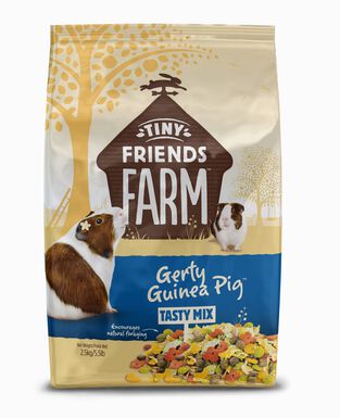 Tiny Friends Farm - Aliment Tasty Mix pour Cochon d'Inde pour Rongeurs