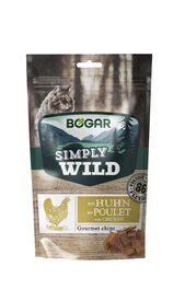 Simply Wild - Friandises Bogar Gourmet Chips au Poulet pour Chats - 50g