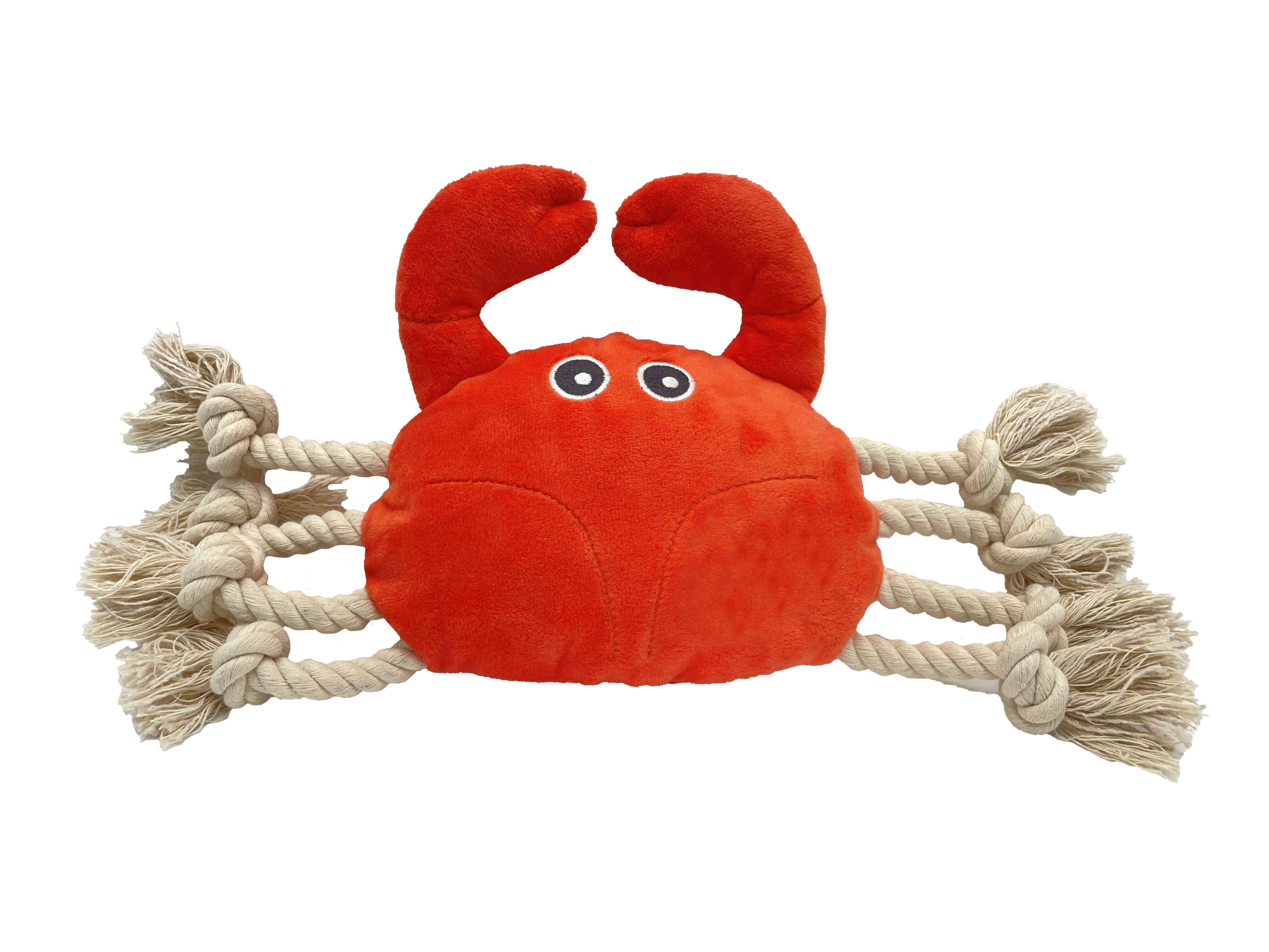 Tootoy! - Peluche Corde Crabe - M Image num&eacute;ro 1