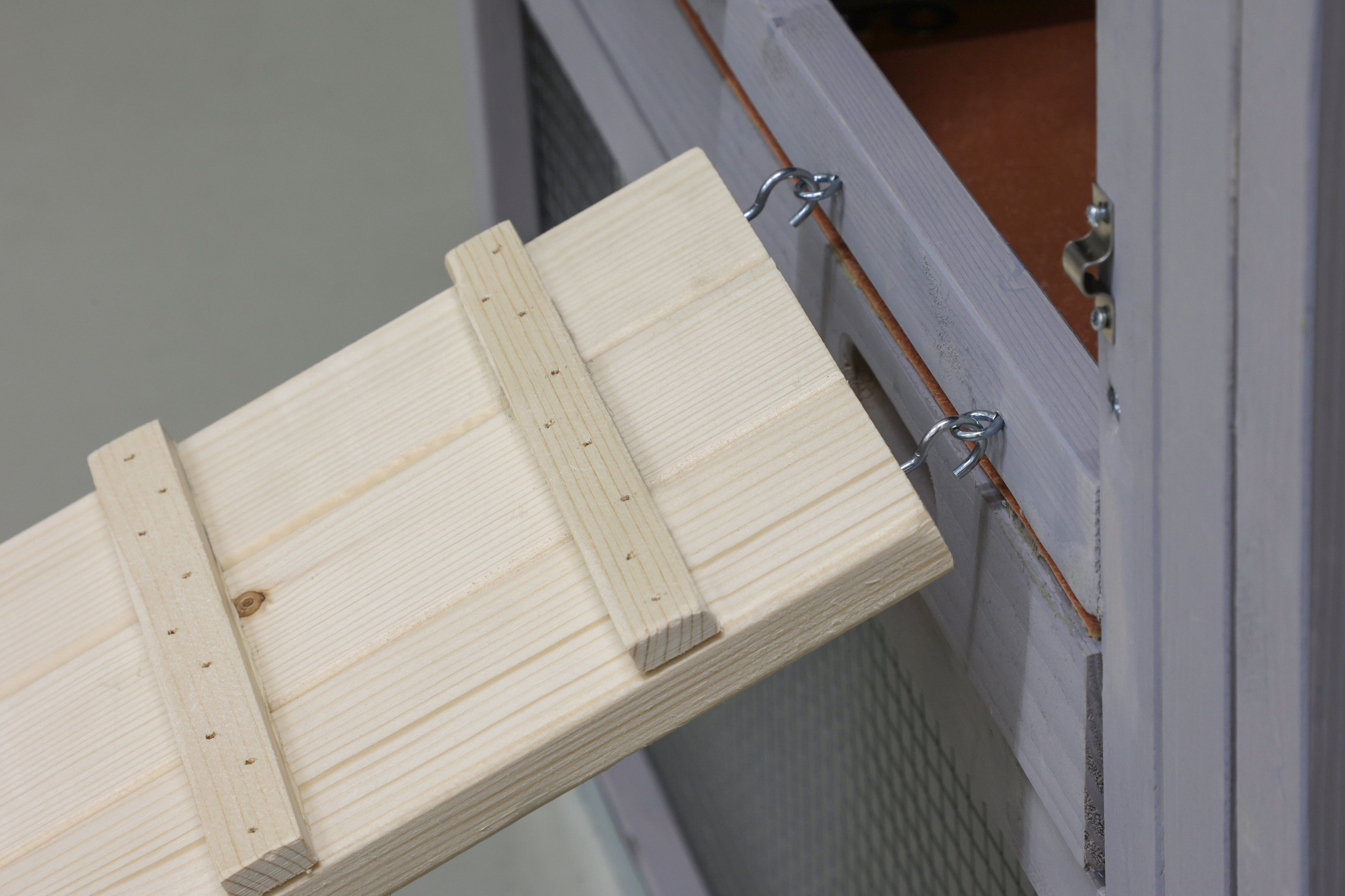 Kerbl - &Eacute;chelle de Poulailler en Bois pour Poules - 75x18cm Image num&eacute;ro 3