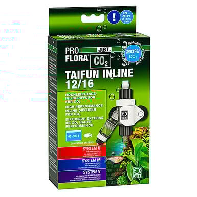 JBL - Diffuseur CO2 Proflora Taifun Inline 12/16 pour Aquarium