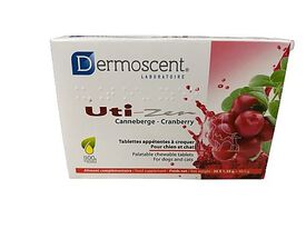 Dermoscent - Tablettes Uti-Zen à Croquer Confort Urinaire pour Chiens et Chats - x30