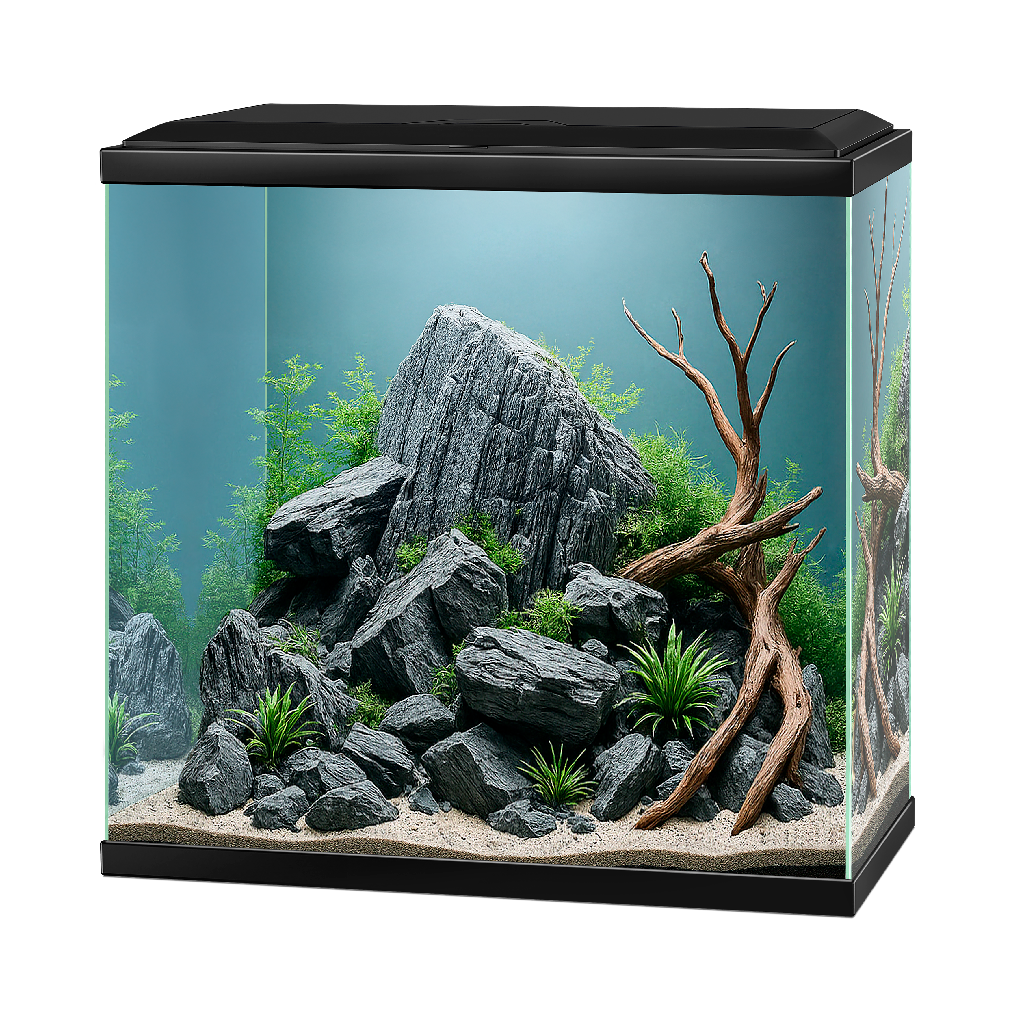 Ciano - Aquarium Aqua 30 Led 40x20x40cm - Noir Image num&eacute;ro 2