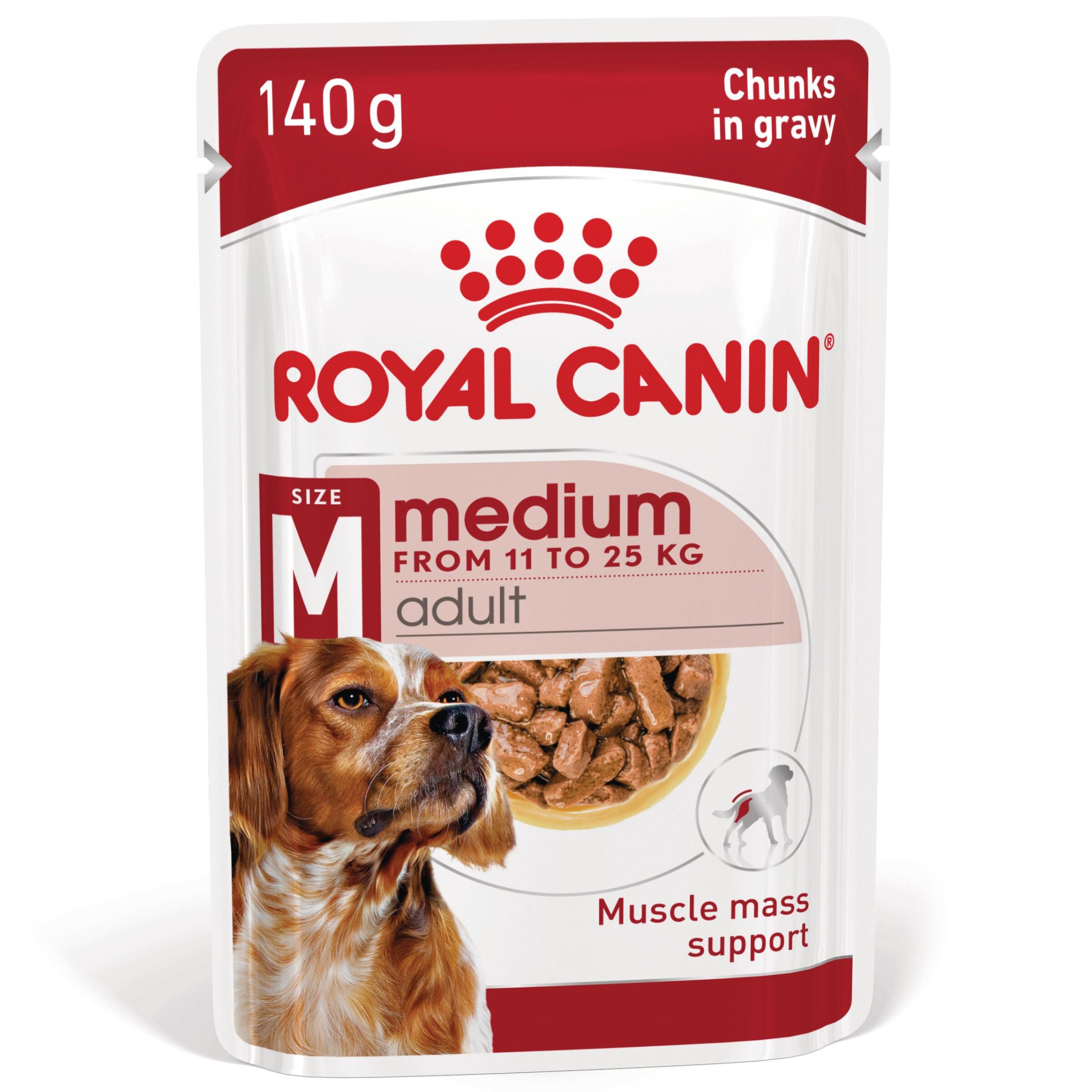 Royal Canin - Sachet Fraicheur Medium Adult En Sauce Pour Chiens - 10x140g Image num&eacute;ro 1