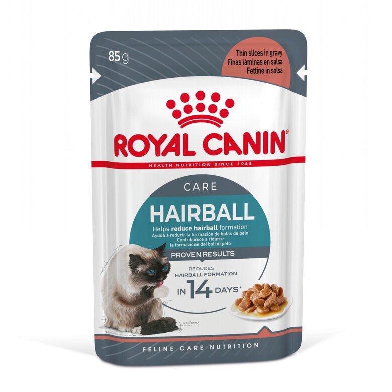 Royal Canin - Sachets Hairball Care en Sauce pour Chat - 12x85g Image numéro 11 Royal Canin - Sachets Hairball Care en Sauce pour Chat - 12x85g Image numéro 11