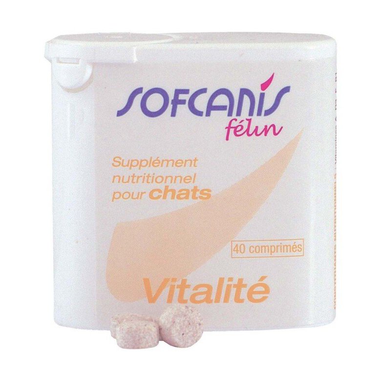 Sofcanis - CAPSULES SUPPLEMENT NUTRITIONNEL VITALITE POUR CHATS - X40 image number null