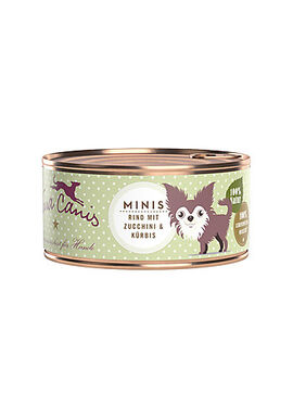 Terra Canis - Aliment Naturel Mini sans Céréales Boeuf pour Petits Chiens - 100g