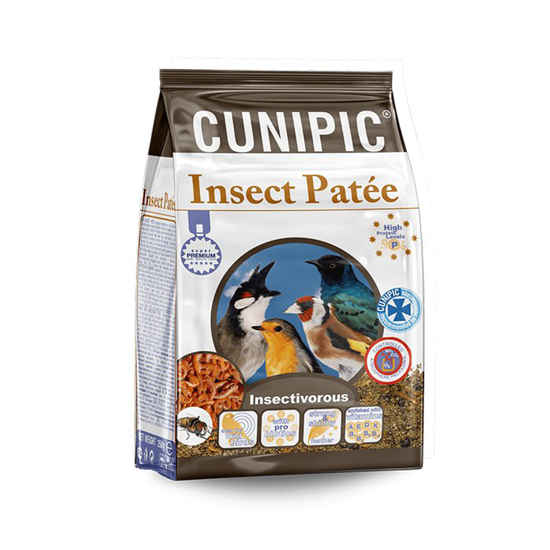 Cunipic - Insect Patée Pâte d'Elevage pour Insectivores - 250g Image numéro 1 Cunipic - Insect Patée Pâte d'Elevage pour Insectivores - 250g Image numéro 1