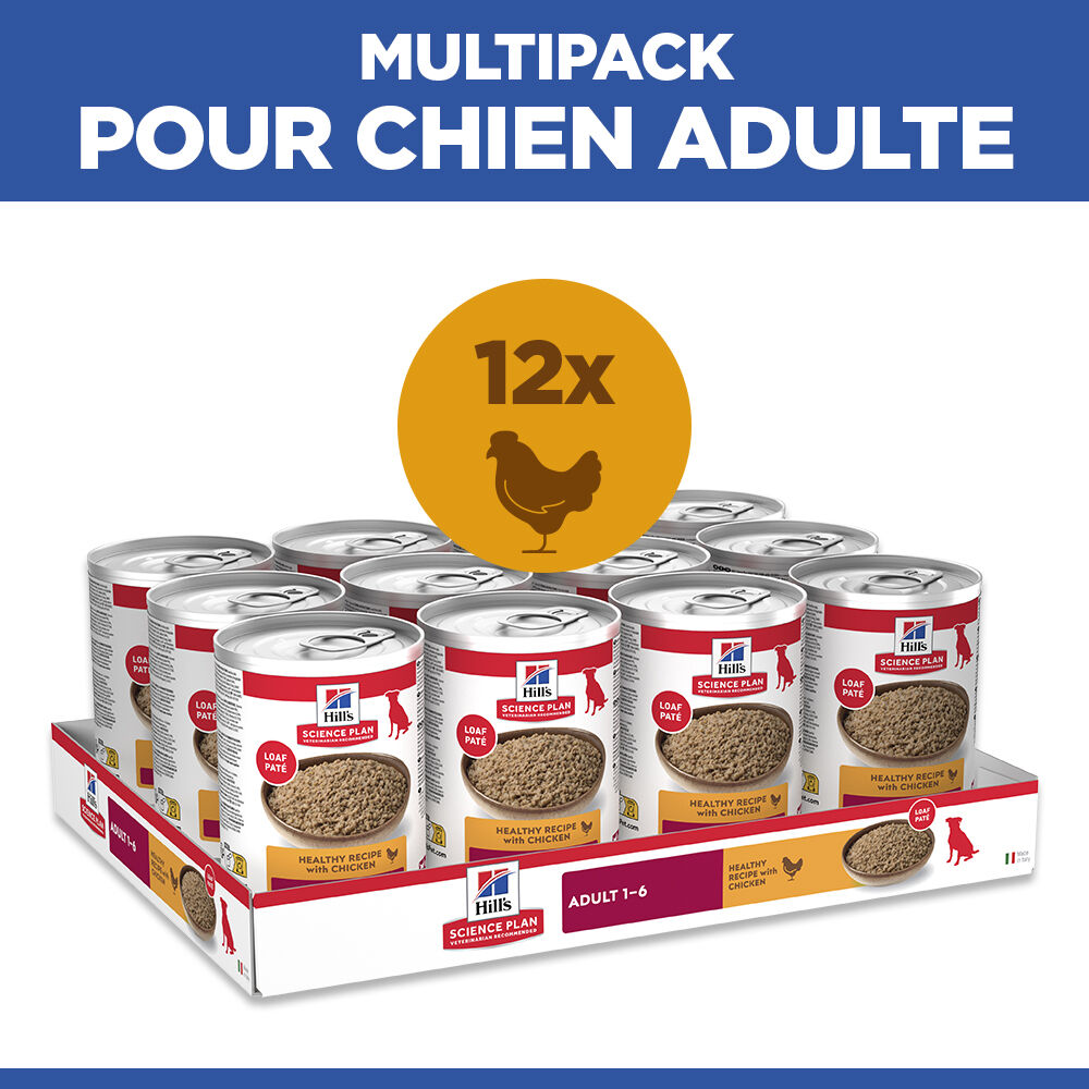 Hill's Science Plan - Adult Boite Pour Chien Poulet  - 370g Image num&eacute;ro 15