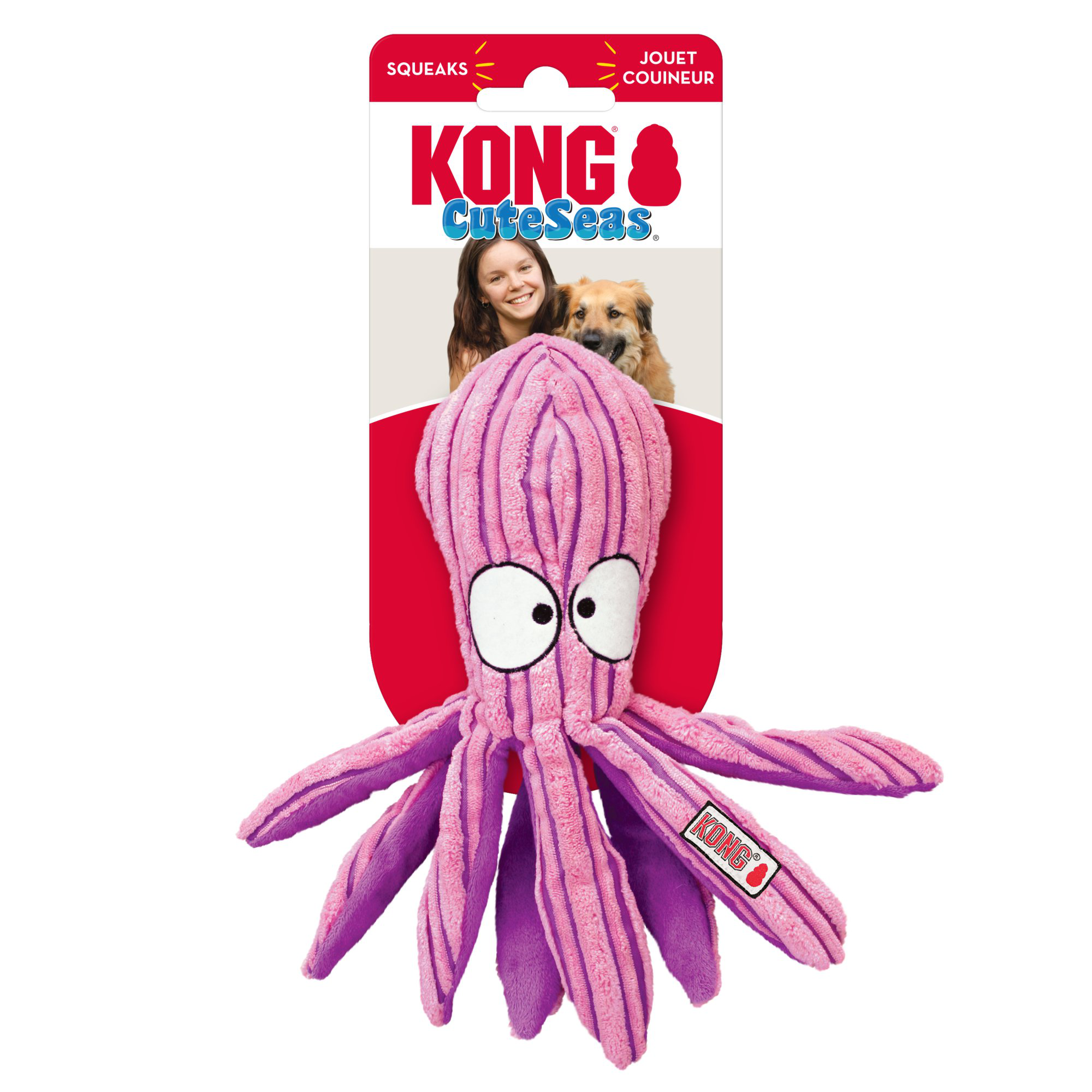 KONG - Jouet Pieuvre Cuteseas Octopus pour Chiens Image num&eacute;ro 1