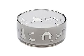 Ferribiella - Bol Duoworld Gris pour Chiens
