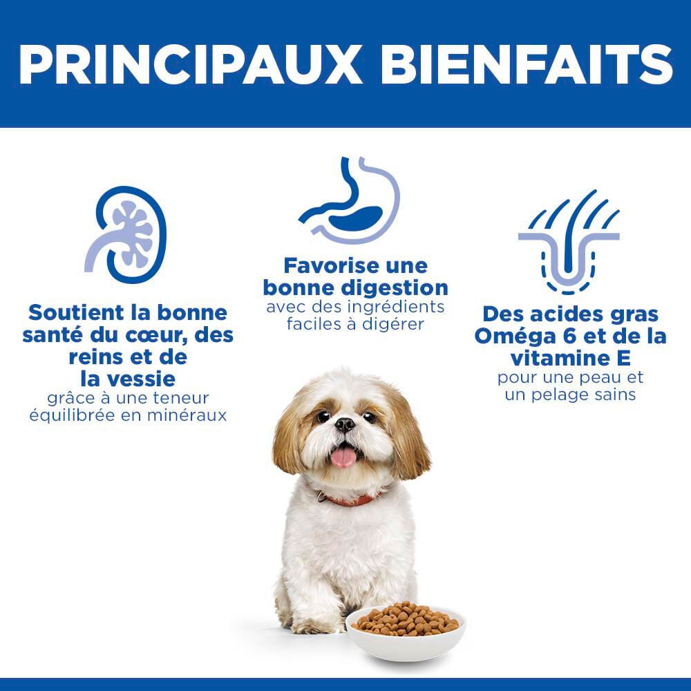 Hill's Science Plan - Mature Adult Small & Mini Croquettes Pour Petit Chien Ag&eacute; Au Poulet  -  1,5kg Image num&eacute;ro 6