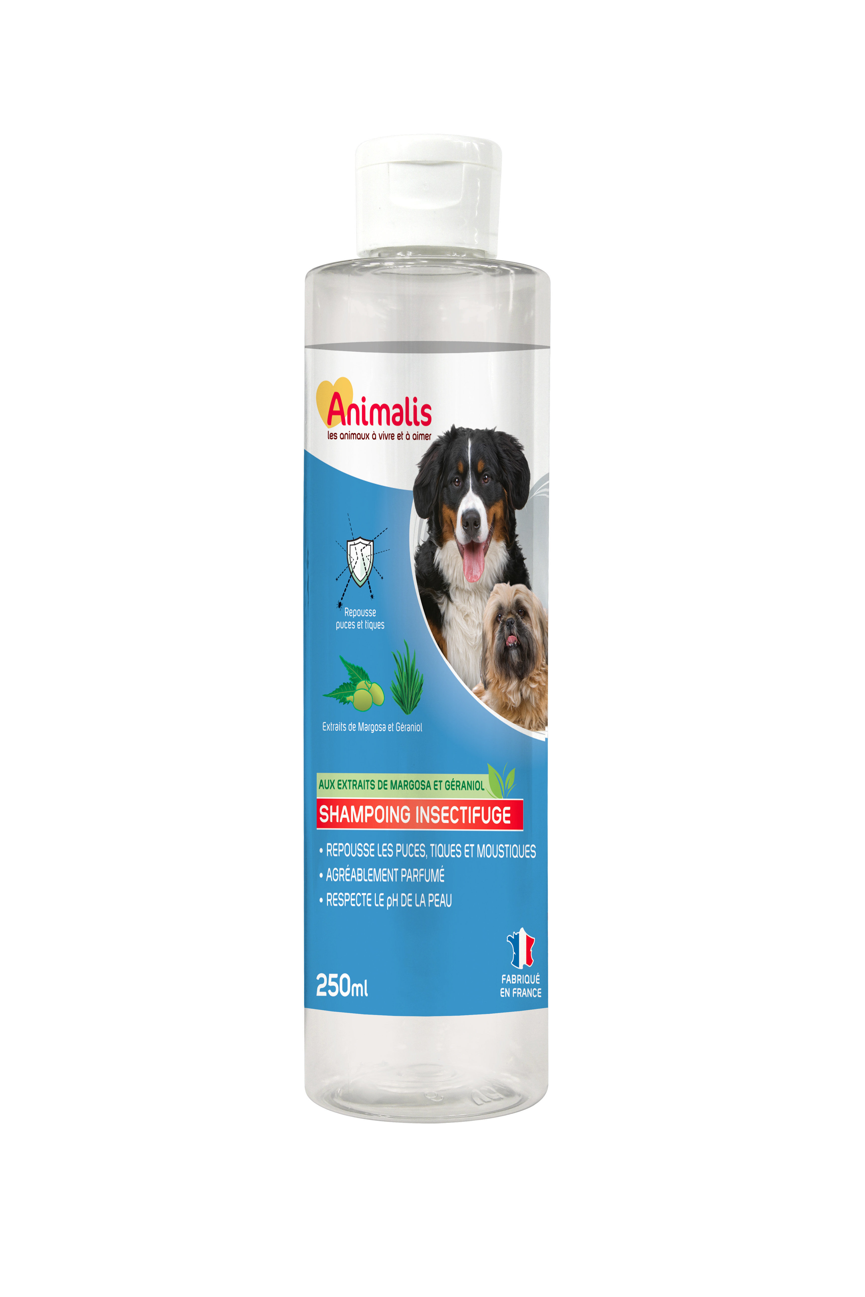 Animalis Nature - Shampoing Insectifuge pour Chien - 250ml Image num&eacute;ro 1
