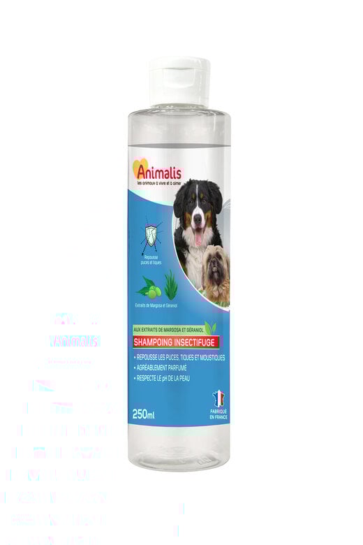 Animalis Nature - Shampoing Insectifuge pour Chien - 250ml Image numéro 1 Animalis Nature - Shampoing Insectifuge pour Chien - 250ml Image numéro 1