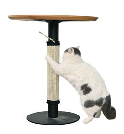 Leeby - Griffoir Pied Table pour Chats - 44,5x5cm