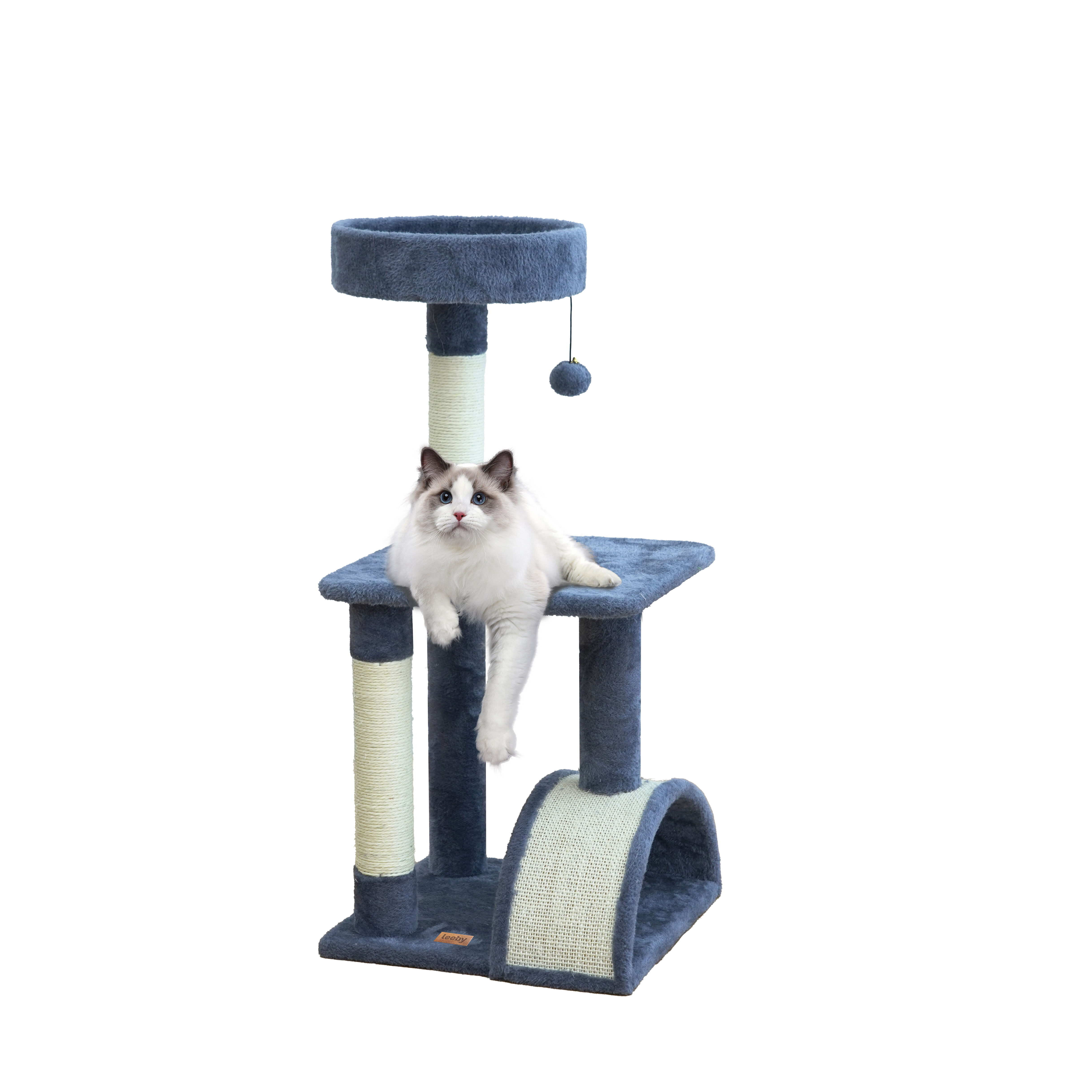 Leeby - Arbre &agrave; Chat Premium Marcelo - 39x38x85,5cm Image num&eacute;ro 1