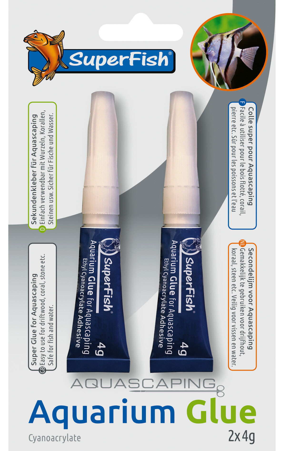 Superfish - Colle Aquarium Blister - x2 Image num&eacute;ro 1