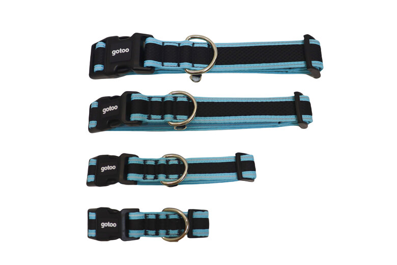 Gotoo - Collier Mesh Turquoise pour Chien - S Image numéro 8 Gotoo - Collier Mesh Turquoise pour Chien - S Image numéro 8