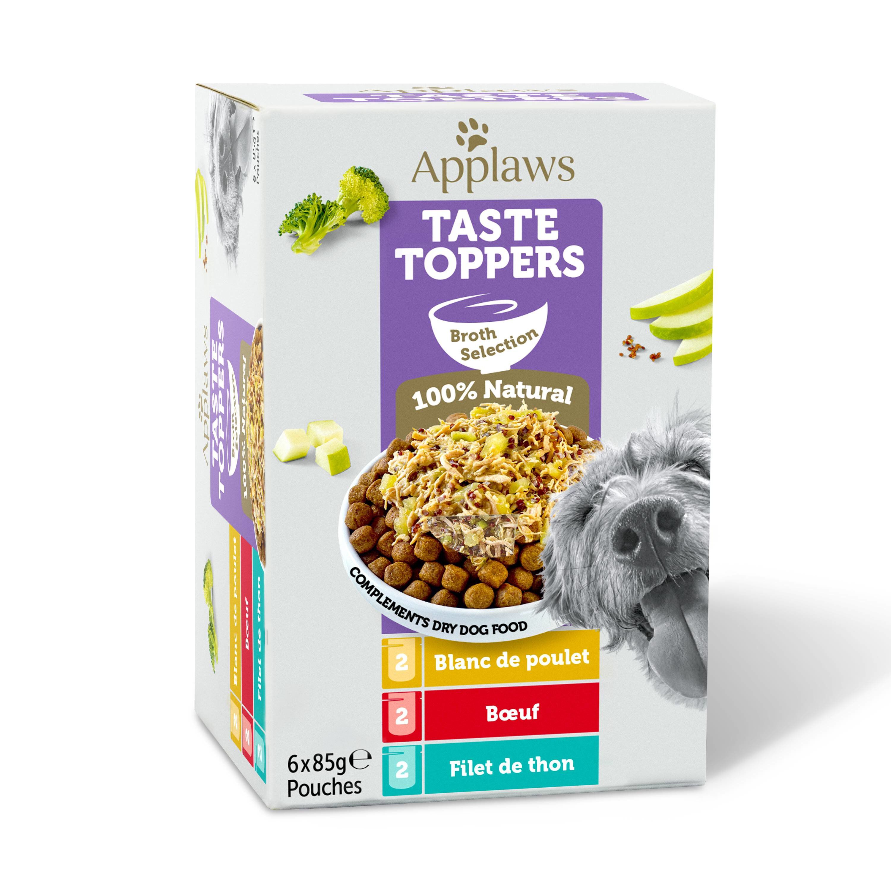 Applaws - Sachets Multipack En bouillon Chiens - 6x85g Image num&eacute;ro 1
