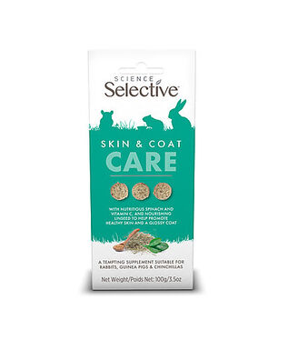 Science Selective - Friandises Skin & Coat Care pour Rongeurs - 100g