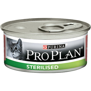 Pro Plan - Pâtée Sterilised au Saumon pour Chat Stérilisé - 85g