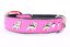 Yogipet - Collier Super Bouledogue Français Cuir Rose pour Chien - T45 30/40cm Indicateur image numéro 1