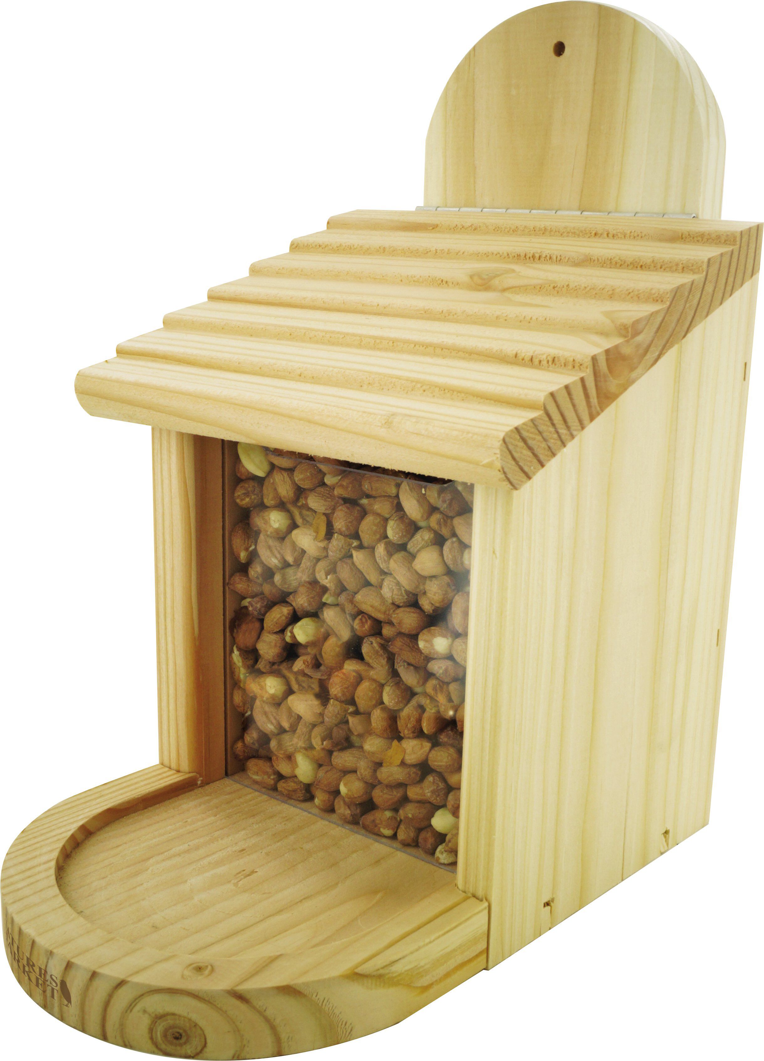 Natures Market - Mangeoire Murale pour Oiseaux du Ciel ou Ecureuil - 16x27x22 5cm Image num&eacute;ro 1