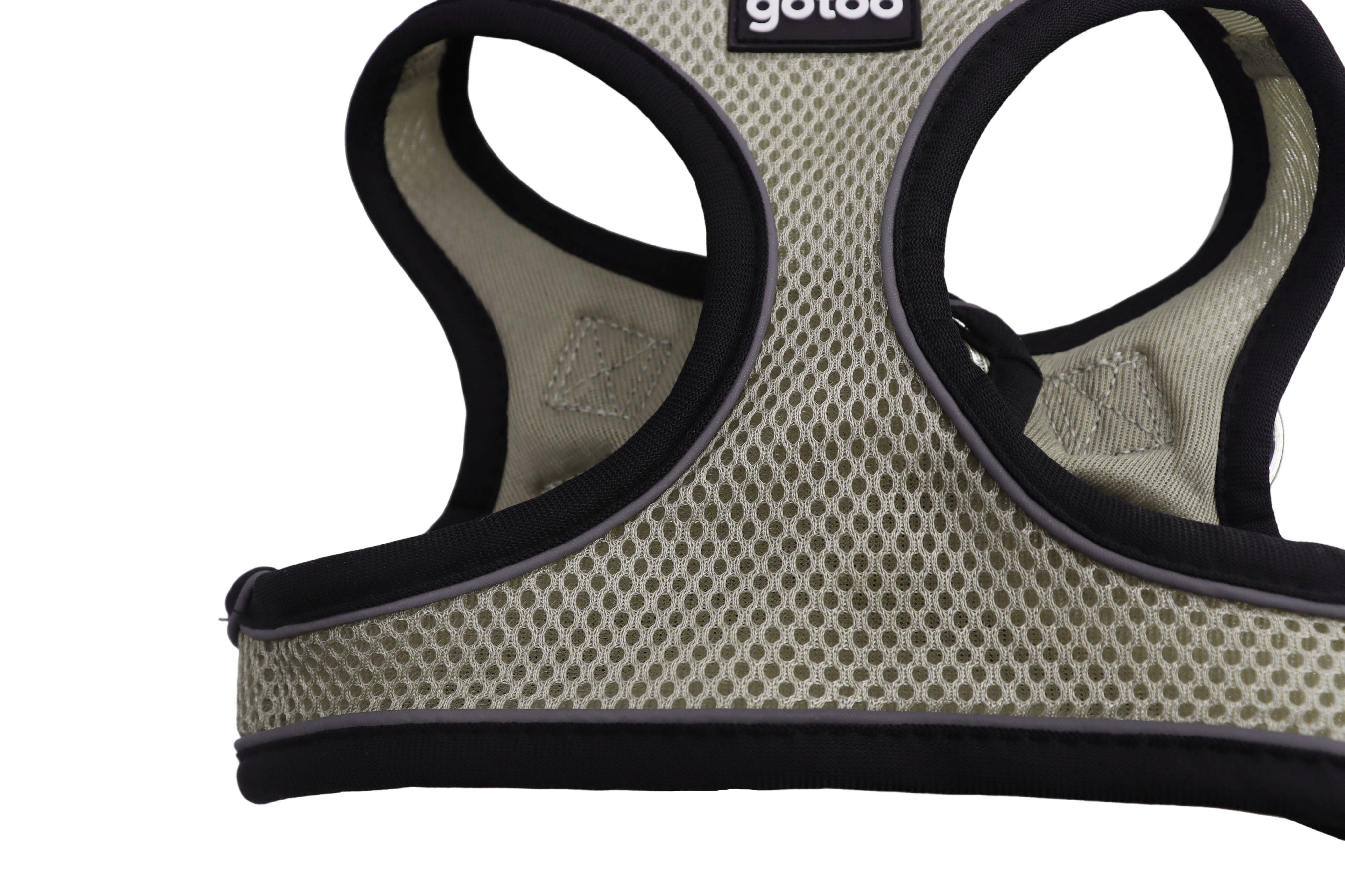 Gotoo - Harnais en Mesh Gris pour Chien - XS Image num&eacute;ro 6